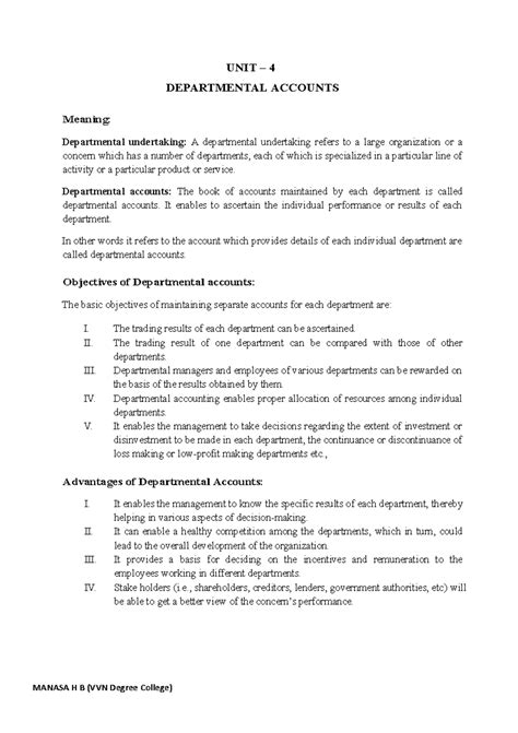 Departmental Definition & Meaning .
